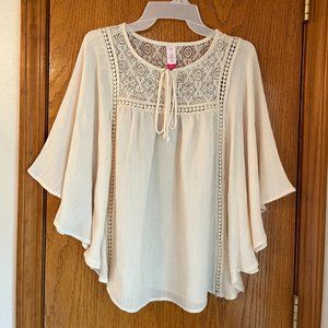 Beautiful gauze top